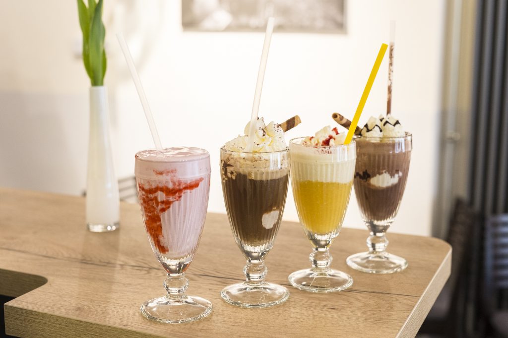 Milchshakes in der Eisbar Bayreuth
