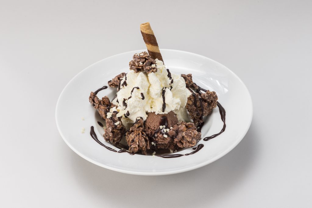 Schoko-Crossie Becher in der Eisbar Bayreuth