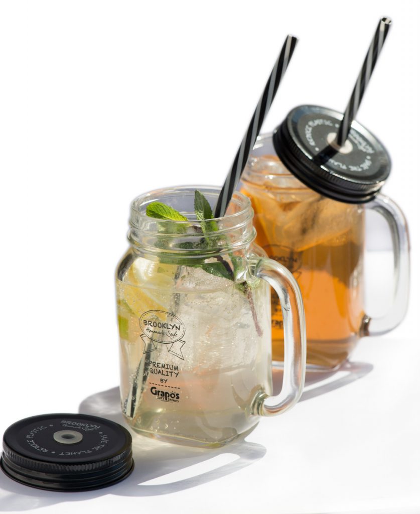 selbstgemachte Schorle in der Eisbar Bayreuth